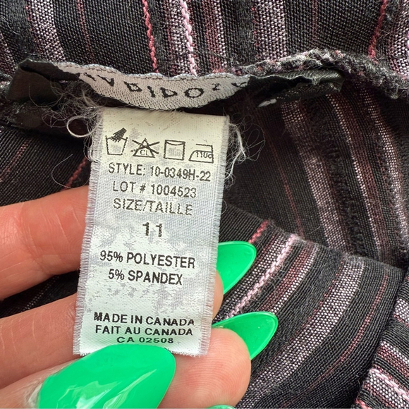 Mariposa Y2K Black and Pink Flared Stretch Trousers Bintage Retro Women’s 11 - Picture 4 of 9